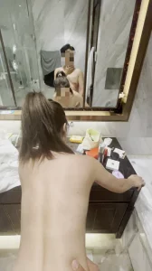 酒店浴室自拍